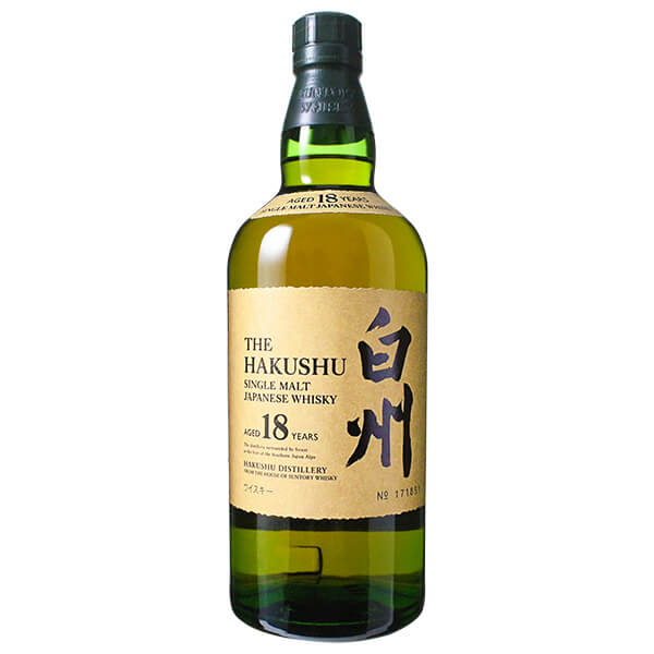 良好品】 サントリーウイスキー白州18年 ウイスキー - www ...